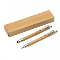 Double bamboo writing set