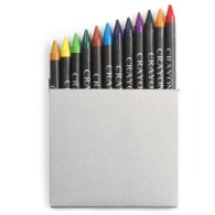 Set de 12 crayons gras