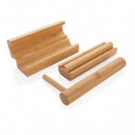 Set de preparación de sushi de bambú