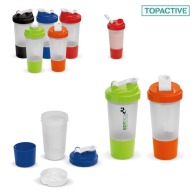 Shaker 50cl with compartment