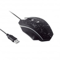 Wired luminous game mouse