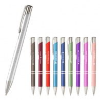 Kugelschreiber aus mattem Metall