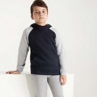 Sweat-shirt bi couleur unisexe BADET (Tailles enfants)