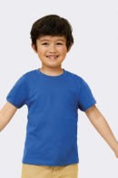Camiseta de cuello redondo color niño 150 g soles - niños regentes - 11970c