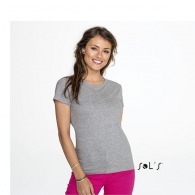 T-Shirt Frau Rundhalsausschnitt Farben 190 grs sol's - imperial - 11502c
