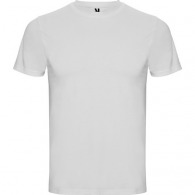 T-shirt sous-vêtement pour homme manches courtes et col rond en côte 1x1 SOUL (Blanc, Tailles enfants)