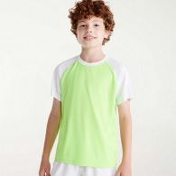 T-shirt sportif manches courtes raglans contrastées INDIANAPOLIS (Tailles enfants)