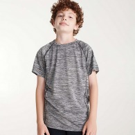 T-shirt technique en tissu polyester, manche courte style raglan AUSTIN (Tailles enfants)