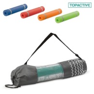 Fitness mat with bag