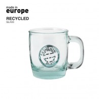 Tasse en verre logoté recyclé