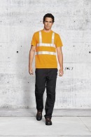High visibility striped tee-shirt - mercure pro