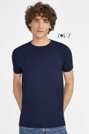 T-Shirt mit Rundhalsausschnitt für Männer - MILLENIUM MEN - Weiß 3XL