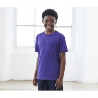 Camiseta deportiva de poliéster reciclado para niños - KIDS RECYCLED COOL T