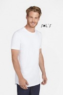 Tee-shirt homme long - MAGNUM MEN - Blanc