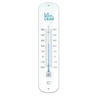 Thermomètre métal laque 30cm