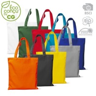 Colourful tote bag in organic cotton