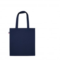 Tote bag publicitaire bleu marine - 150g/m² - Fabrication France