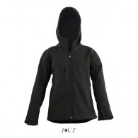 Children's softshell hooded sol's jacket - replay - 46603