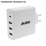 Yoriyoi - 6a - 3 usb and type-c 60w smart charger