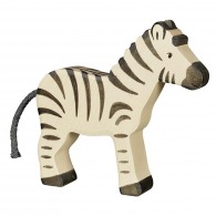Wooden Zebra 14,5cm
