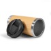 Mug isotherme leakproof 410ml WOOD YOU, Mug isotherme reclame