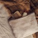 Trousse de voyage en jute bedrijfs cadeau