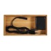 Station de chargement bambou bedrijfs cadeau