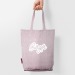 Tote bag pliable en coton recyclé, Sac shopping pliable reclame