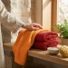Serviette éponge sport recyclée bedrijfs cadeau