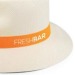 Chapeau en papier écru BORSALINO (Sur-mesure) cadeau d’entreprise
