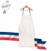 Product thumbnail Organic cotton apron 240g made in France 0