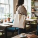 Sac en coton bio 220g, Sac shopping durable reclame