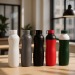 Bouteille 50cl plastique bio sourcé, bouteille reclame