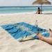 Serviette de plage recyclée boute bedrijfs cadeau