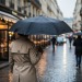 Parapluie pliable RAIN04, parapluie automatique reclame