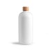 Bouteille 75cl blanche rPET - fabrication France, Gourde écologique reclame