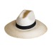 Chapeau paille blanche regalo d'azienda