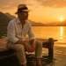 Chapeau pail. dor. PANAMA bedrijfs cadeau