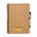 Cuaderno de 100 páginas reciclado con bolígrafo de tapa dura biodegradable regalo de empresa