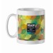 Mug en céramique 300ml pour marquage quadri, mug avec impression photo quadri publicitaire
