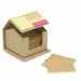Miniature du produit Boîte de bureau recyclée avec feuilles, notes repositionnables et marque-pages 2