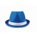 Chapeau de couleur en polyester, chapeau de paille publicitaire