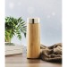 Bouteille isotherme bambou 40cl avec infuseur à thé cadeau d’entreprise