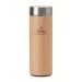 Bamboo flask / bottle with tea infuser 400 ml, tea infuser promotional