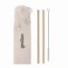 Miniature du produit Paille personnalisable bambou avec brosse. 4