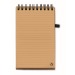 Product thumbnail Recycled A6 notebook with cork finish 4