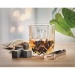 Whisky-Set mit Gläsern und Eiswürfeln, Whisky-Eiswürfel Werbung