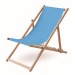 Transat en bois - Livraison rapide, siège de plage et fauteuil de plage publicitaire