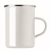 Grande Tasse en métal émaillé 550 ml, mug et tasse en métal publicitaire