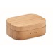 Écouteurs TWS étui en bambou - Jazz Bamboo, oreillette Bluetooth pubblicitario